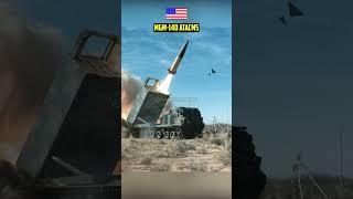 Brutally Fires of MGM-140 ATACMS Missile to Neutralize Enemy Threats #shorts