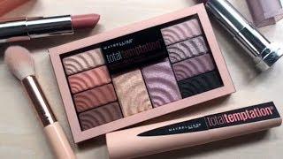 Split-Face First Impressions: Maybelline Total Temptation Shadow + Highlight Palette