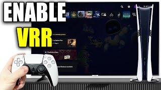 How To Enable Variable Refresh Rate (VRR) On PS5