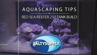 Salty Supply Tank Build Part 3 - Reef Aquascaping - CaribSea LifeR…