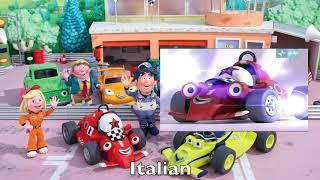 Roary the Racing Car Opening Multilanguage Comparison