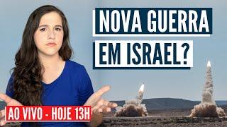 O QUE ESTÁ ACONTECENDO EM ISRAEL? Noticias ao vivo no Israel com Aline
