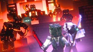 The Aether & Nether King Summon Herobrine - Alex and Steve Adventures (Minecraft Animation)