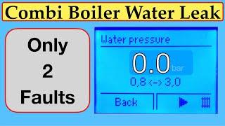 ALL Combi boilers will loose pressure - This video could help find and FIX the fault