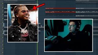 Making Guitar Beats For Gunna From Scratch! | FL Studio Cookup | Free Drum Kit