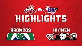 Swift Current Broncos at Calgary Hitmen 12/15 | WHL Highlights 2024-25