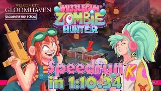 Bubblegum Zombie Hunter Speedrun! Gloomhaven High School in 1:10.34
