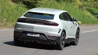 NEW 2025 Lamborghini Urus SE Driving Near The Nürburgring + SOUND!