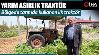 Kars’ta Baba Hatırası Traktörü 73 Yıldır Saklıyor