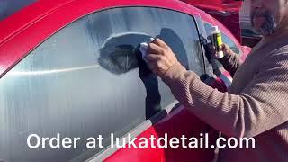 How To Remove Dust Streaks And Haze On Car Driver And Passenger Side Windows