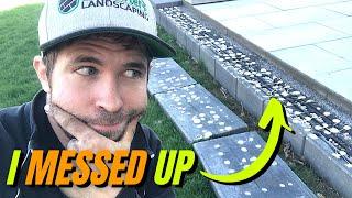 I Messed Up | Hardscape Adhesive Failure