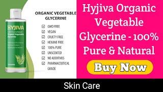 Hyjiva Organic Vegetable Glycerine - 100% Pure & Natural for Face Hair & Skin | Skin Care #shorts