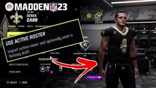 How to get the Best Updated Rosters on Madden 23 Xbox Series X/S!