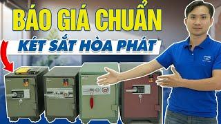 Báo Giá Két Sắt Hòa Phát Mẫu Mới - Giá Chuẩn Không Lo Đắt - Mua Đúng, An Tâm Tuyệt Đối