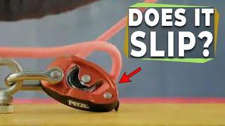 Even Petzl warns us about this thing!