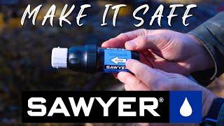 How To Filter Water While Backpacking in the Backcountry With The Sawyer Squeeze