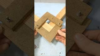 Useful DIY Woodworking Tool!  Always Get the Perfect Angle When Joining Wood #shorts #diy #woodwork