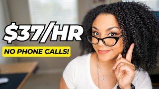 No Phone Calls! Work From Home Replying To Emails And Messages!