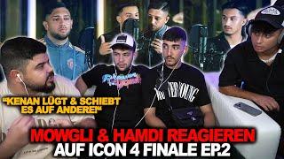 BEEF ZWISCHEN BOBBY VANDAMME & KENAN !! ICON 4 FINALE - EP 2 | Reaction mit Hamdi & Mowgli