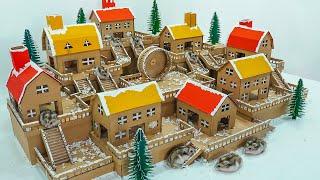 Build Hamster Maze - DIY Cardboard Hamster New Year House