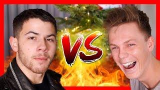 BAD CHRISTMAS JOKES - Nick Jonas vs Caspar Lee