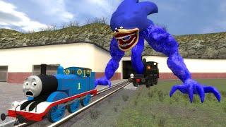 Building a Thomas Train Chased By Cursed Thomas and Friends VS Shin Sonic Tapes in Garry's Mod