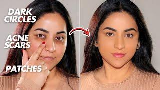 5 Key Steps to cover Dark Circles, Spots & Pigmentation | Everyday Makeup