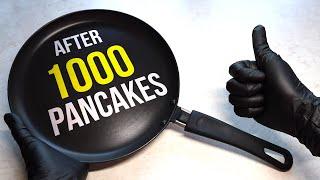 How Ikea HEMLAGAD Frying Pan 25cm looks after 1000 pancakes