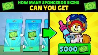 How MANY SpongeBob Skins Can You GET In SpongeBob Event