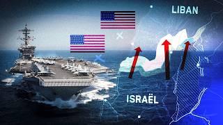 ISRAËL SE PRÉPARE À ENTRER AU LIBAN ? COMMENT L'US NAVY SE PRÉPARE