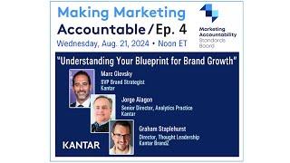 Understanding Kantar's Blueprint for Brand Growth | Making Marketing Accountable Ep 4