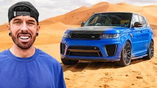 DRIVING TO THE DESERT IN A WRECKED RANGE ROVER I REBUILT