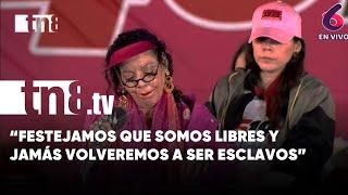 Vicepresidenta de Nicaragua, Rosario Murillo: «no nos vendemos ni nos rendimos jamás»