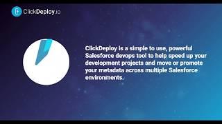 ClickDeploy High Level Demo Overview