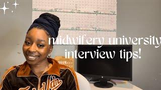 How to pass your midwifery interview!