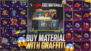 GOT FREE 100+ MATERIALS WITH GRAFFITI BIGGEST FREE EVENT IN PUBG HISTORY