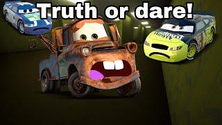 Piston cup racers tales: Truth or dare!