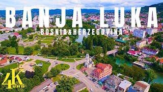 Banja Luka, Bosnia & Herzegovina  4k Ultra HD | Drone Footage