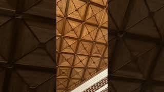 Навесы и Козырьки.Чечня Дагестан Ингушетия. Оформление потолков деревянными панелями. Мег-5005665