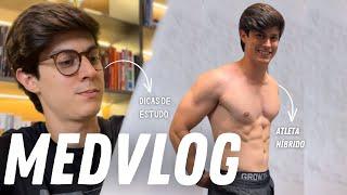 medvlog | meu dia a dia na medicina federal estudando e treinando para ser atleta híbrido