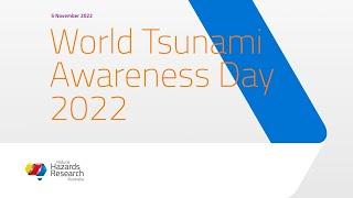 World Tsunami Awareness Day 2022 with Natural Hazards Research Australia's CEO Andrew Gissing