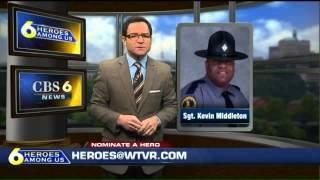 Virginia State Police Sgt. Kevin Middleton wants to make a difference every day