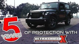 Paint Protection Film for Black beauty #Thar by The Detailing Mafia | UltrashieldX