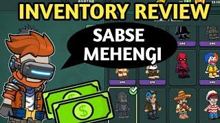 AAO TUMHE INVENTORY DIKHAU ! MINI MILITIA INVENTORY REVIEW !