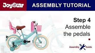 JOYSTAR Little Miss Girls Bike Assembly Video