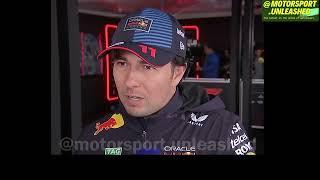 Sergio Perez post qualify interview | F1 2024 British Grand Prix