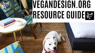 CRUELTY FREE & VEGAN DECOR & FURNITURE RESOURCE GUIDE