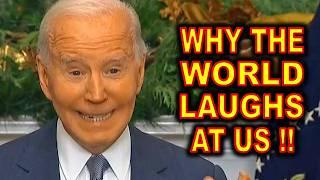 Joe Biden FALLS TO PIECES During 9-Minute "Gaffe-Fest" as the WORLD Watches.....