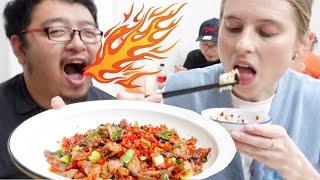 Hunan food: so spicy I ate 6 BOWLS OF RICE??