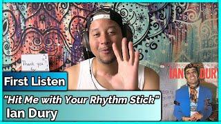 Ian Dury- Hit Me With Your Rhythm Stick REACTION & REVIEW